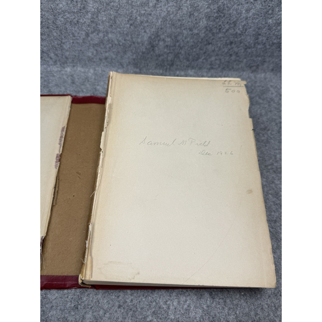 1926 Our Mobile Earth Reginald Daly First Edition Illustrated Geology Volcanoes