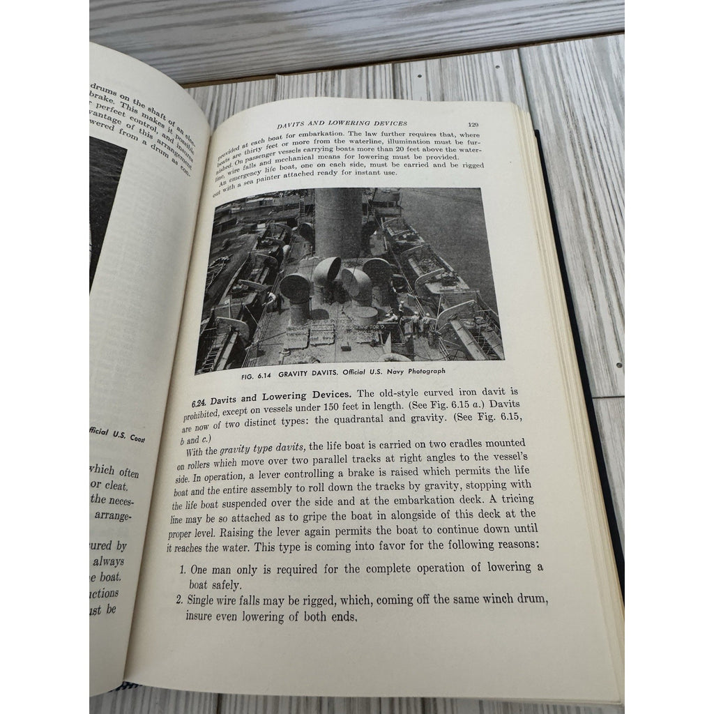 Knight’s Modern Seamanship 1953 HC Twelfth Ed Naval Maritime Book