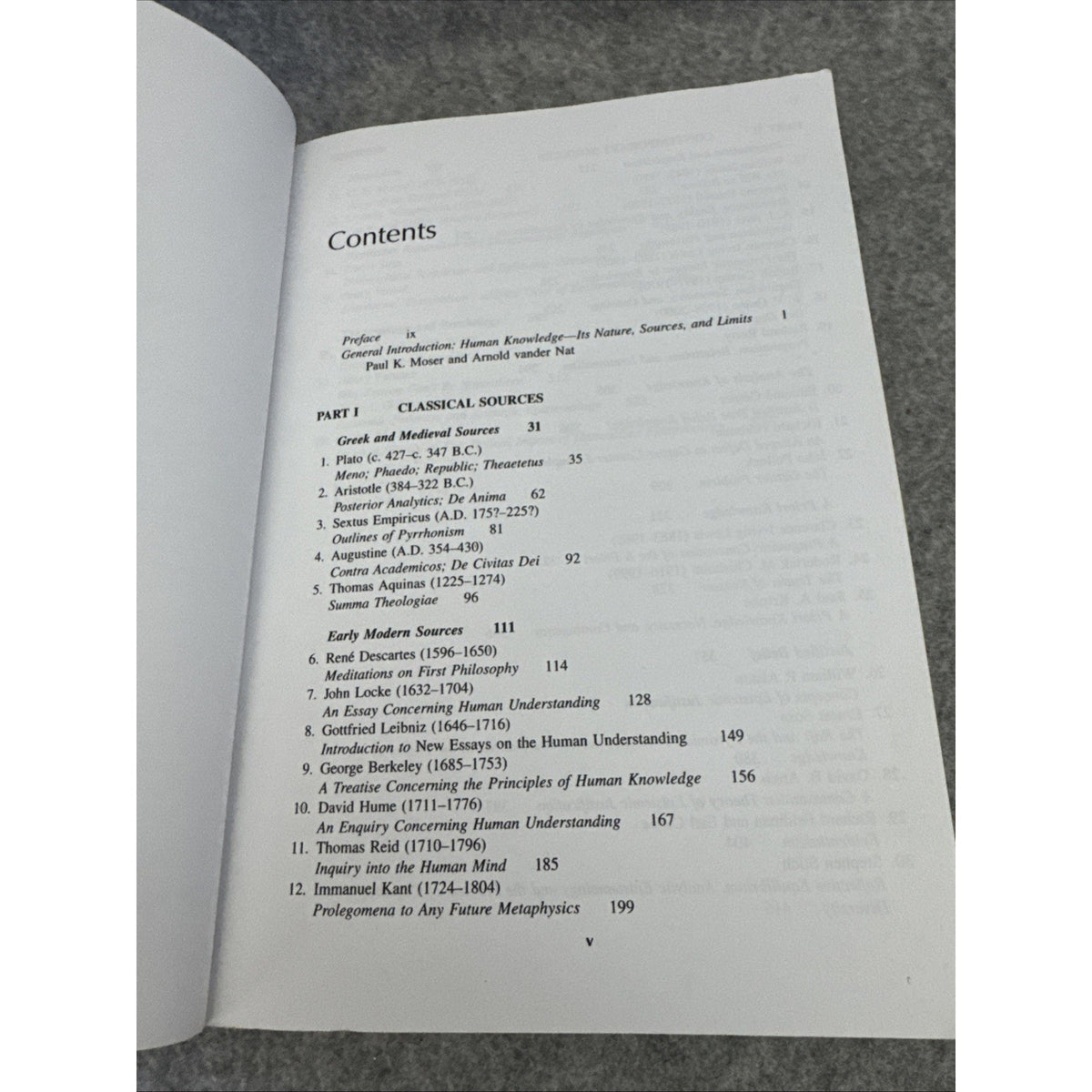 Human Knowledge : Classical and Contemporary Approaches by Arnold vander Nat...