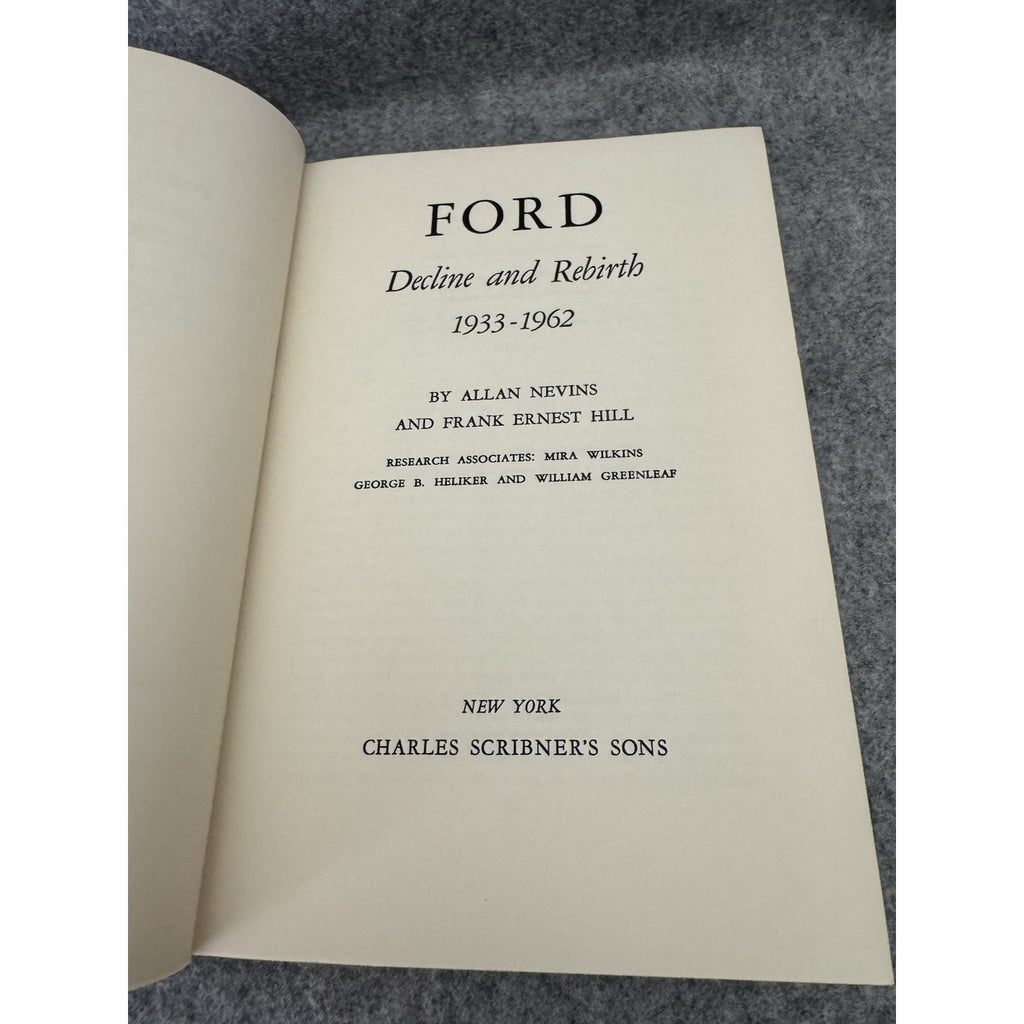 Ford Expansion & Challenge + Decline & Rebirth 2 Vol Set HC Nevins Hill