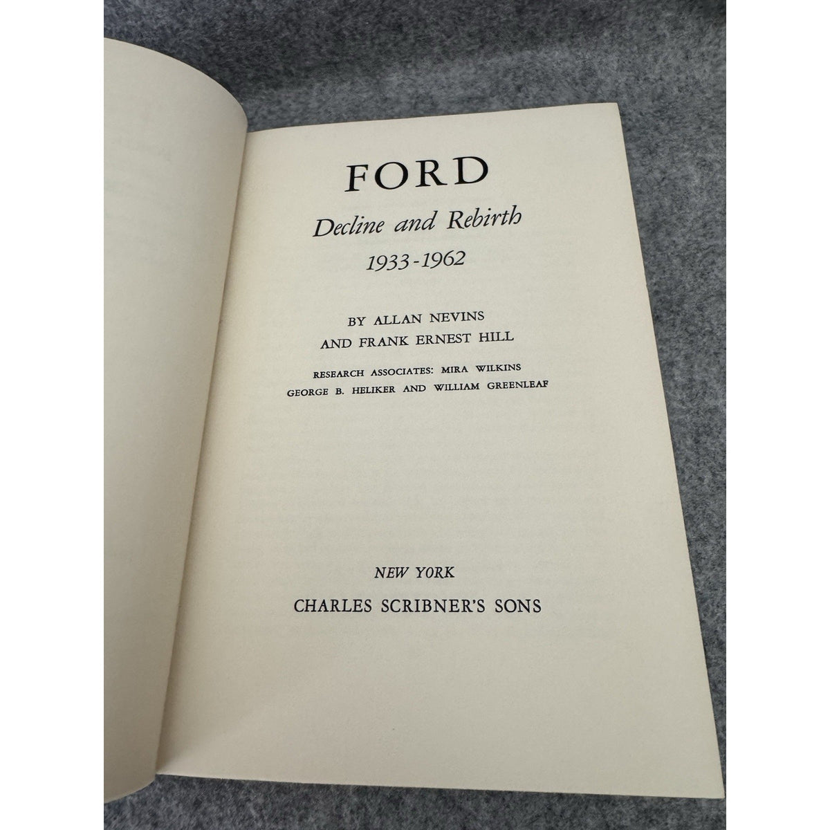Ford Expansion & Challenge + Decline & Rebirth 2 Vol Set HC Nevins Hill