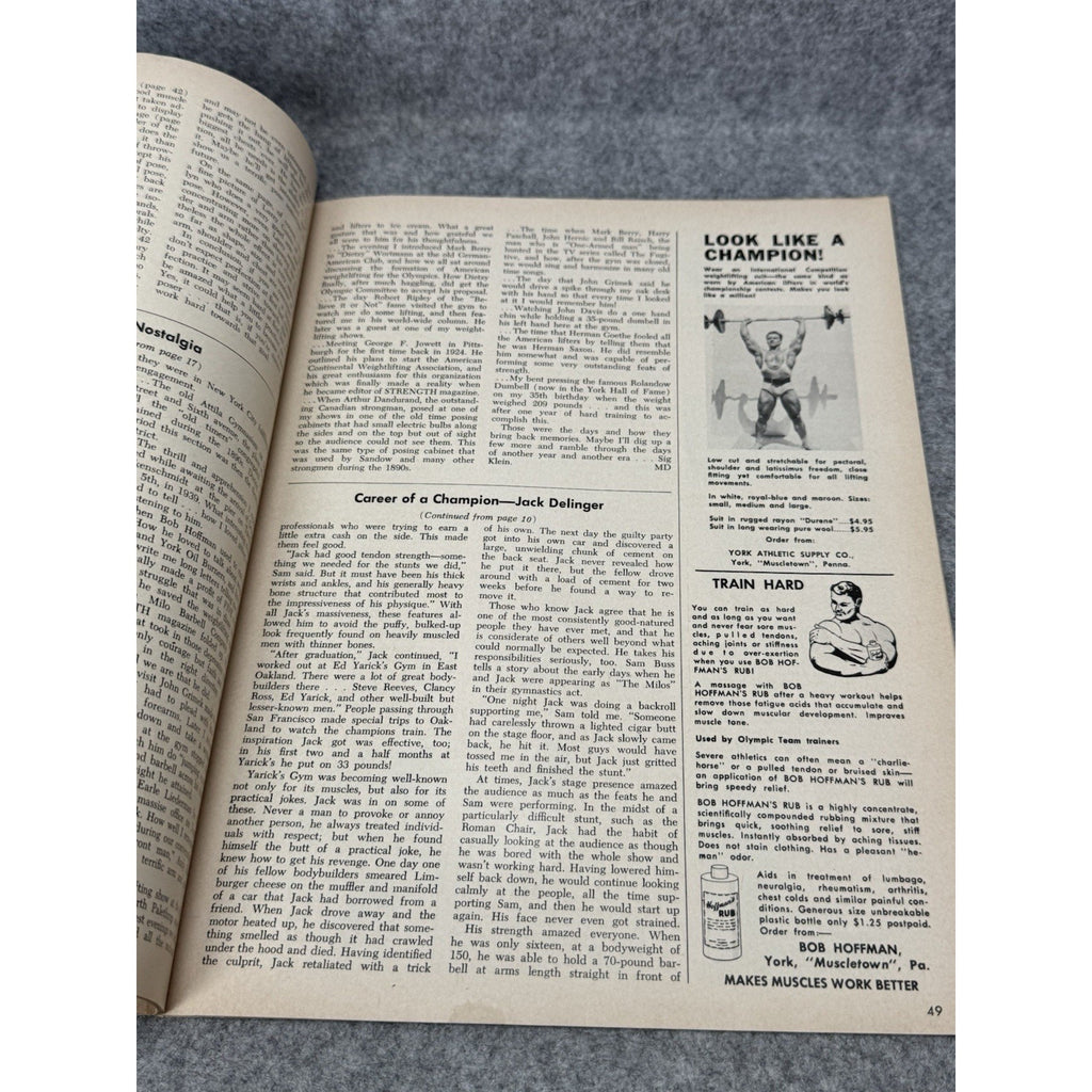 Muscular Development Feb 1966 Elmo Santiago Mr Universe Bodybuilding Magazine