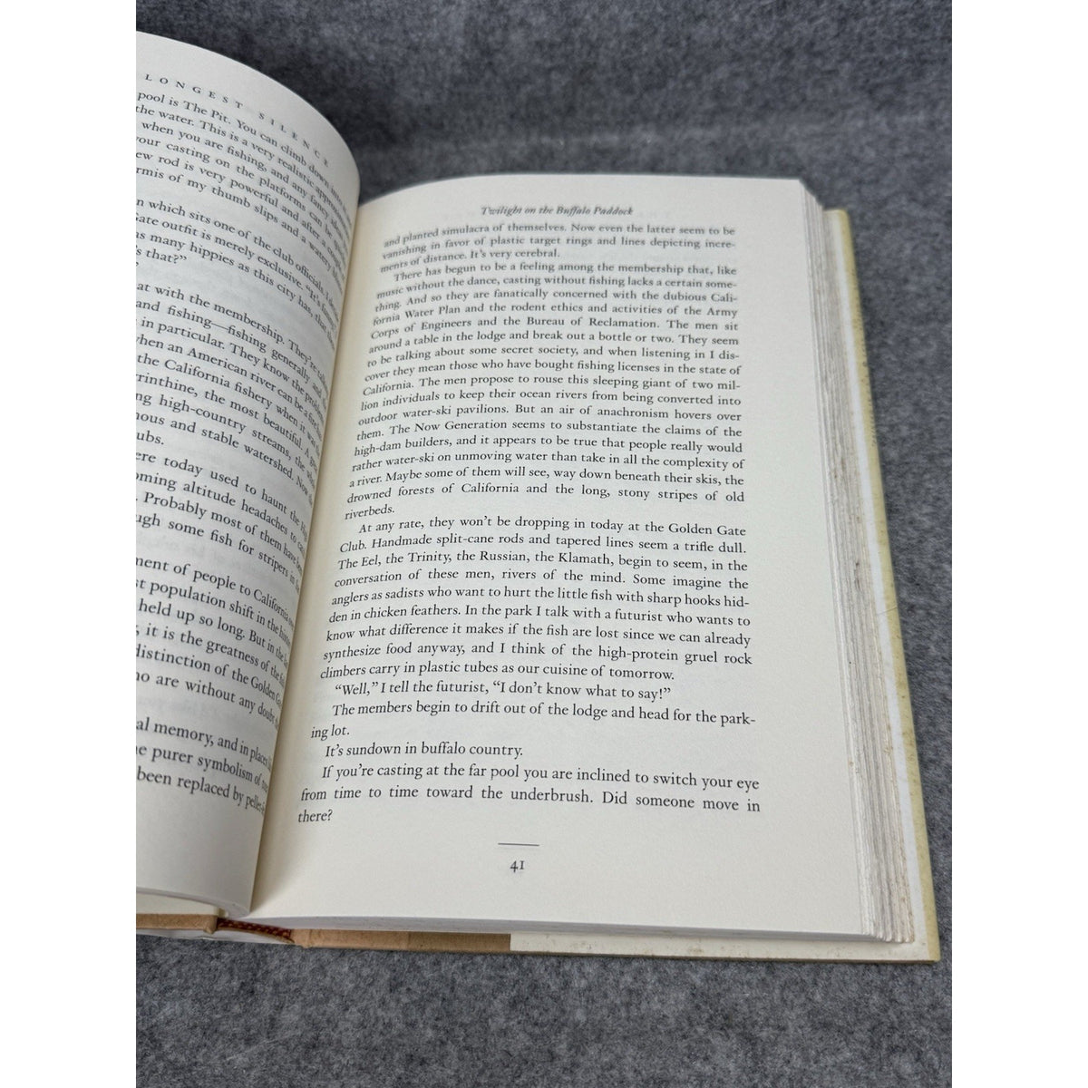 The Longest Silence Thomas McGuane First Edition HC DJ Fly Fishing Essays