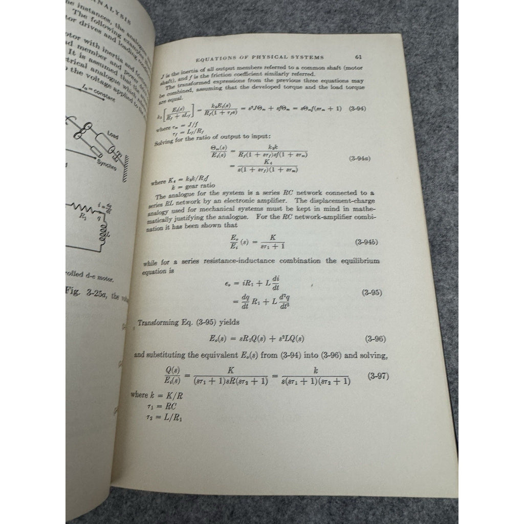 Servomechanism Analysis Thaler Brown 1953 McGraw-Hill Control Engineering