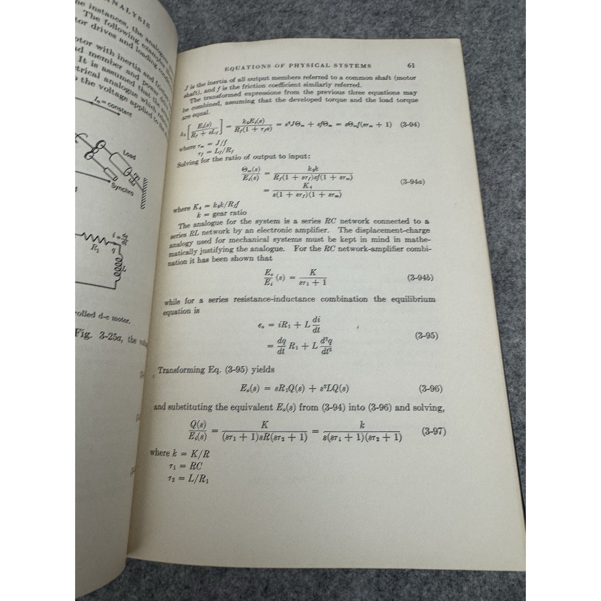 Servomechanism Analysis Thaler Brown 1953 McGraw-Hill Control Engineering