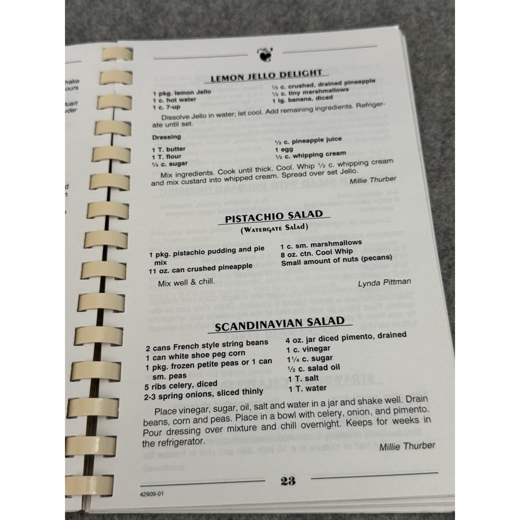 Angels in the Kitchen Cookbook 2002 Arapahoe NC Methodist Church Recipes