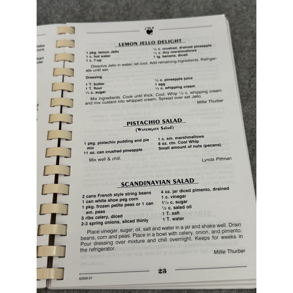 Angels in the Kitchen Cookbook 2002 Arapahoe NC Methodist Church Recipes
