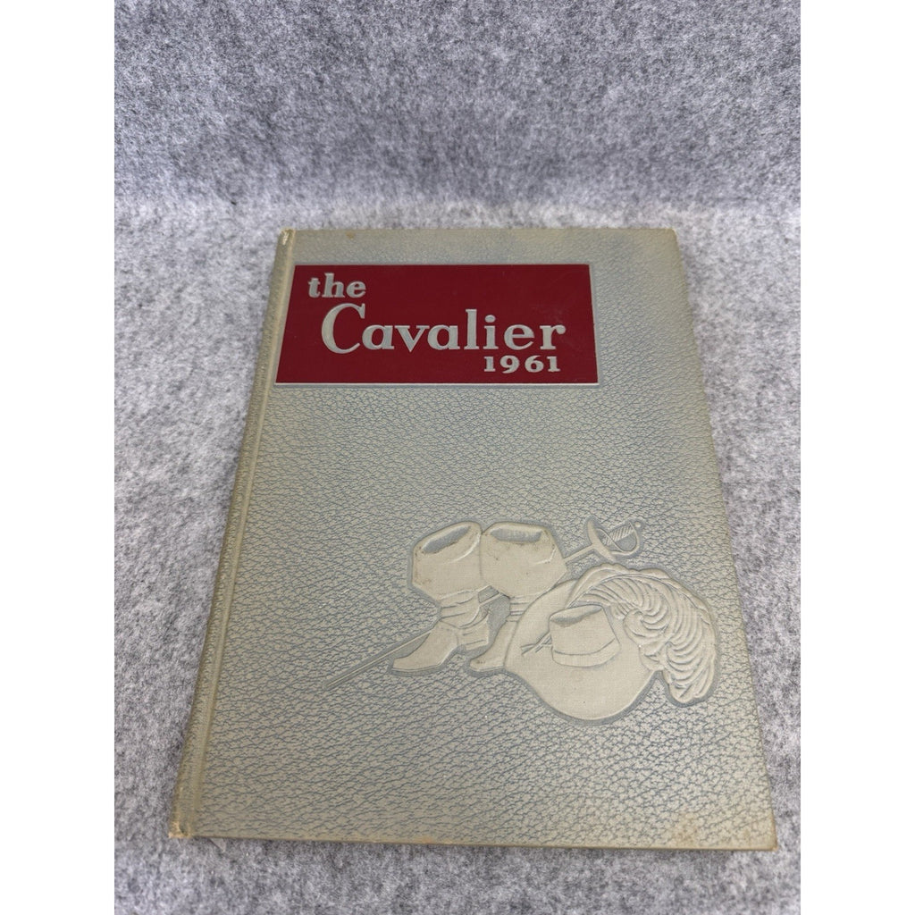 1961 Cavalier Yearbook George Washington HS Danville VA Signed