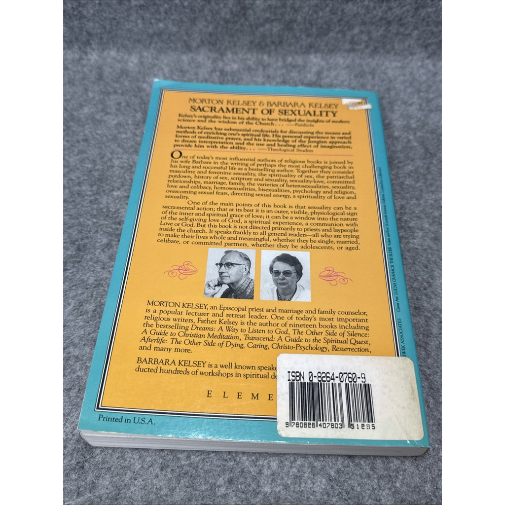 Sacrament of Sexuality : The Spirituality and Psychology of Sex P