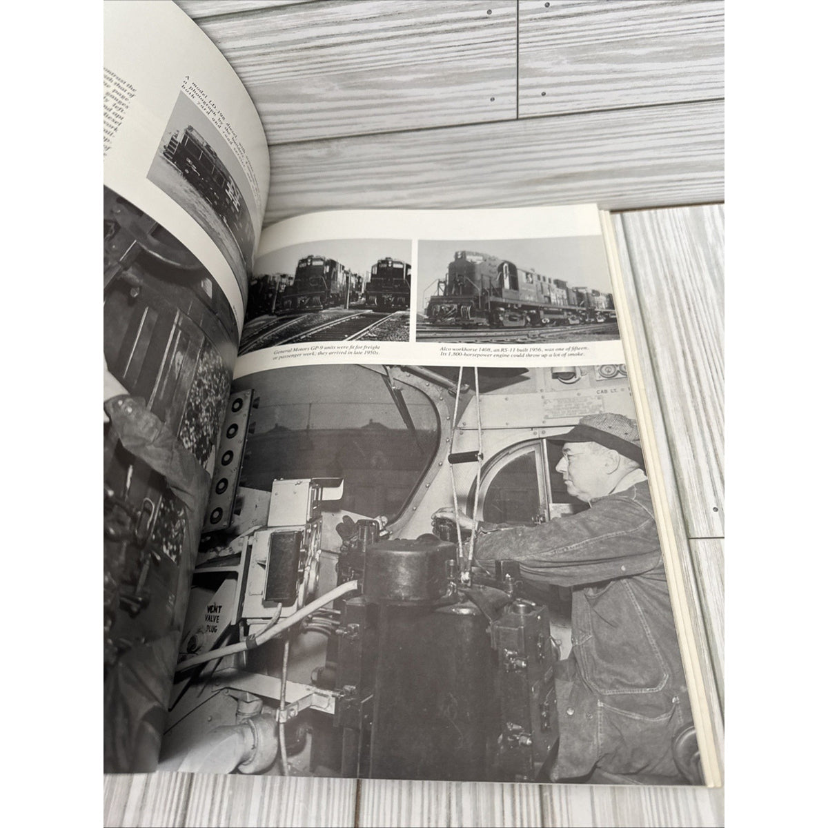 1986 Connecticut Railroads Illustrated History Trains Softcover