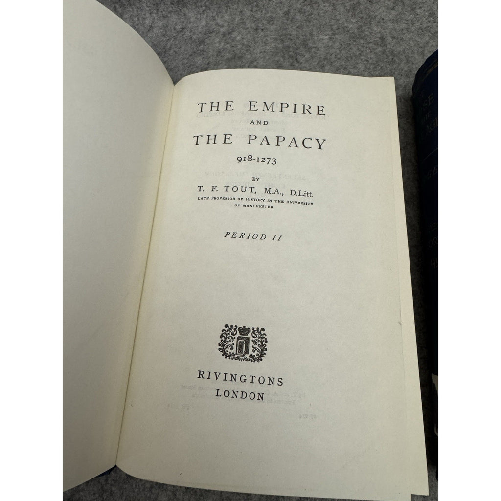 The Empire & The Papacy 918-1273 / Close Middle Ages HC History Lot 2