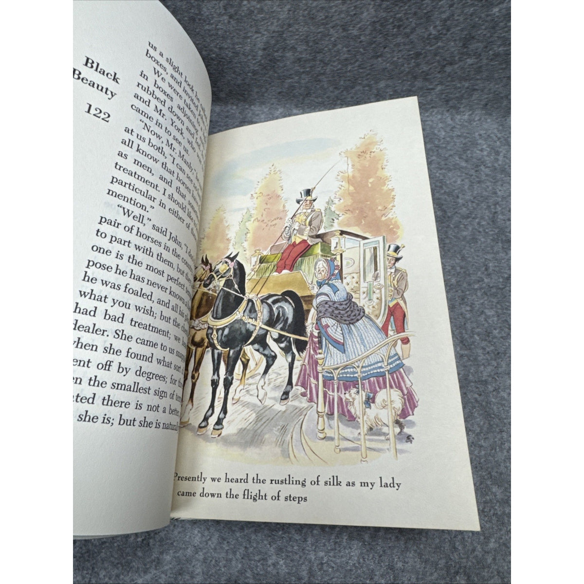 BLACK BEAUTY by Anna Sewell HARDCOVER Illustrated Junior Library 1993 Eichenburg