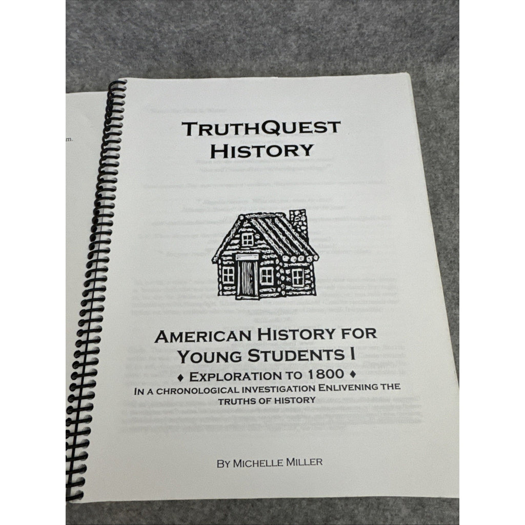 TruthQuest History Guide American History for Young Students Volume 1 Homeschool