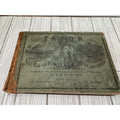 c1865 TABOR Richmond Sacred Music McIntosh Civil War Era Hymnal Rare