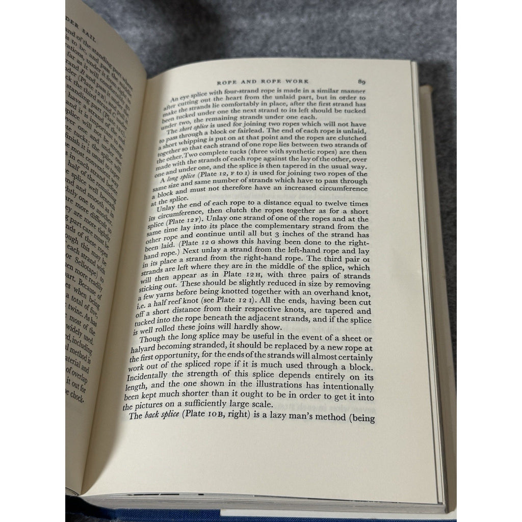 Cruising Under Sail 2nd Ed Eric C Hiscock 1971 HC DJ Oxford Sailing