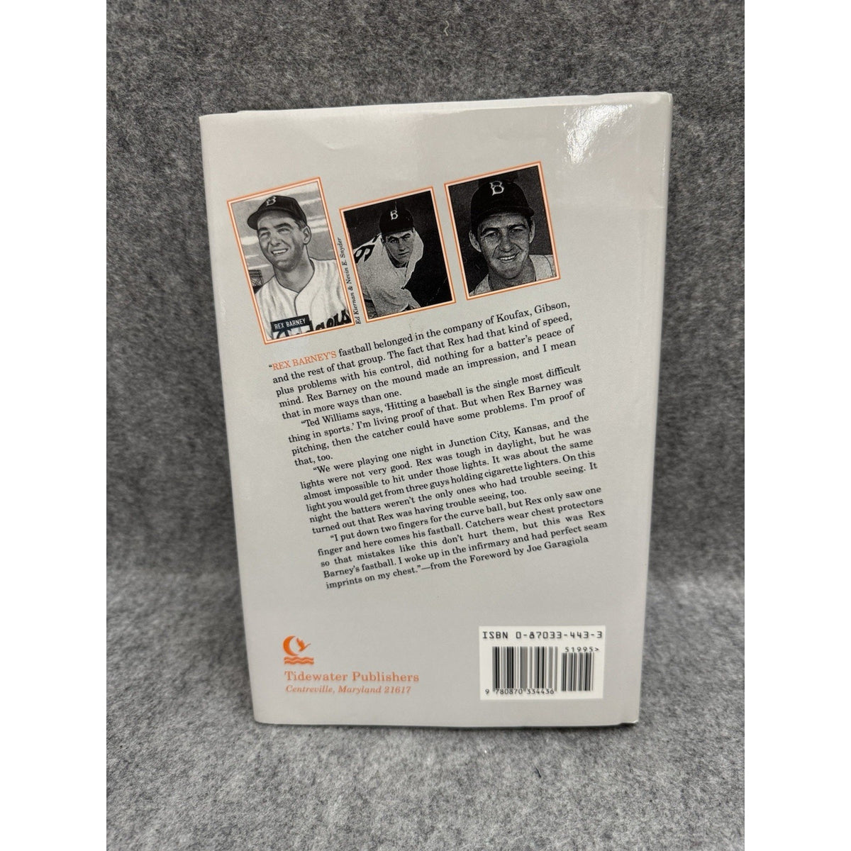 Rex Barney’s Thank Youuuu Signed 1993 1st Ed HC DJ Baseball Orioles
