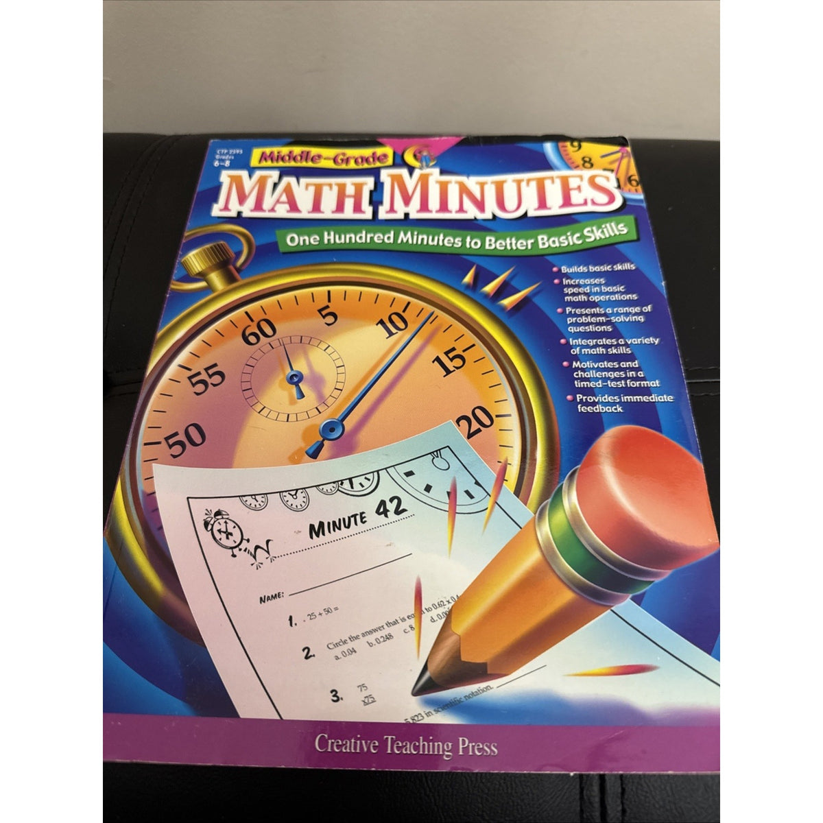 Middle-Grade Math Minutes: One Hundred Minutes to Better Basic Skills, Stoffel,