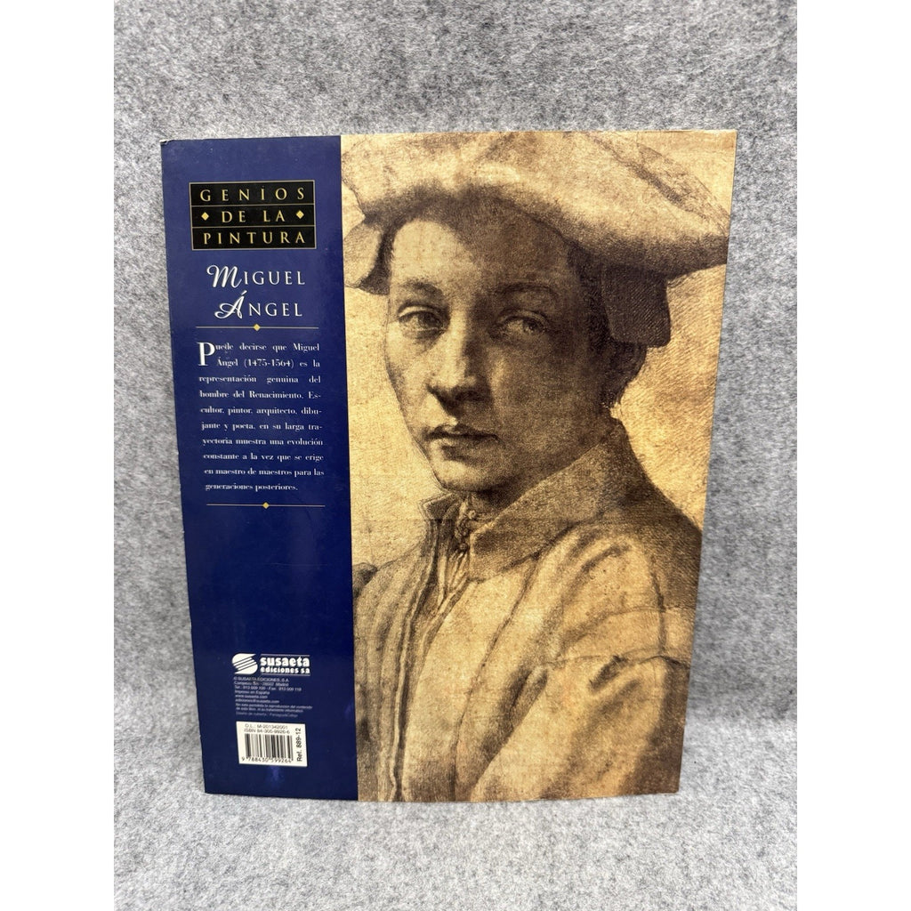 Miguel Angel Michelangelo Genios De La Pintura Spanish PB Susaeta Art