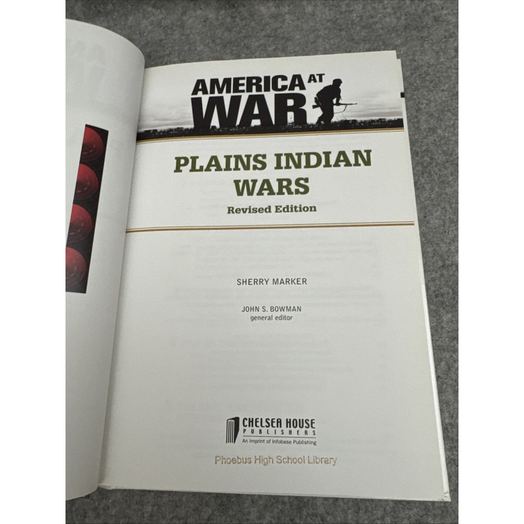 Plains Indian Wars by Sherry Marker (2010, Hardcover, Revised Edition)