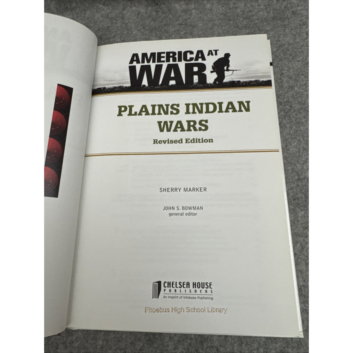 Plains Indian Wars by Sherry Marker (2010, Hardcover, Revised Edition)