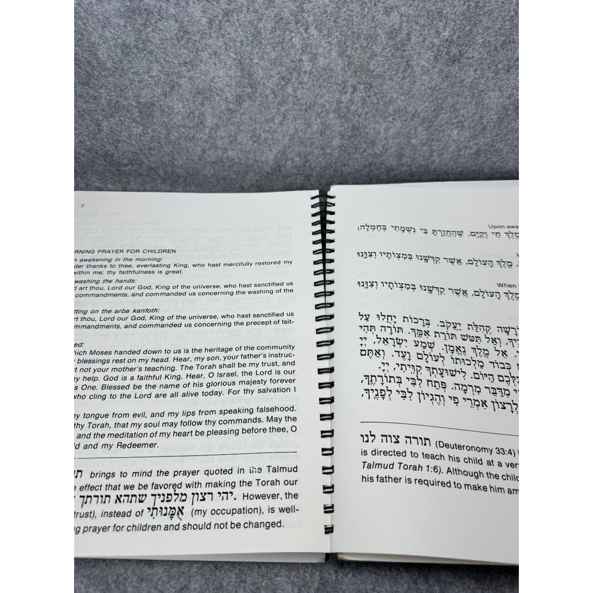 Ha-Siddur Ha-Shalem Weekday Prayer Book Vol 1 Birnbaum Large Print JBI 5763