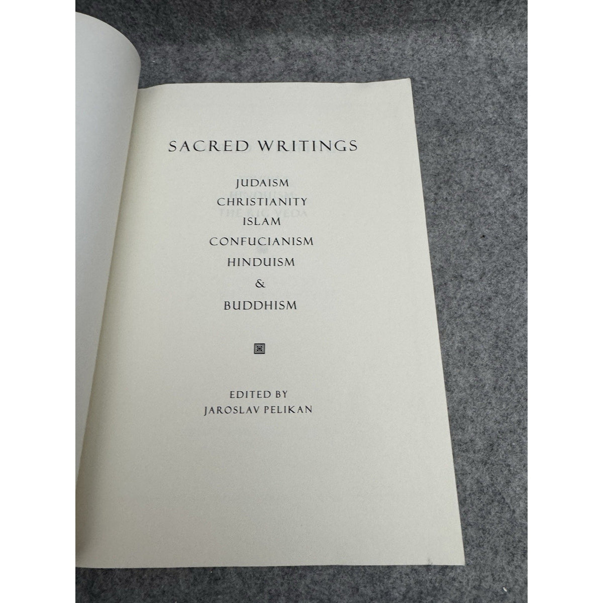 1992 Sacred Writings Vol 5 Hinduism The Rig Veda Jaroslav Pelikan PB