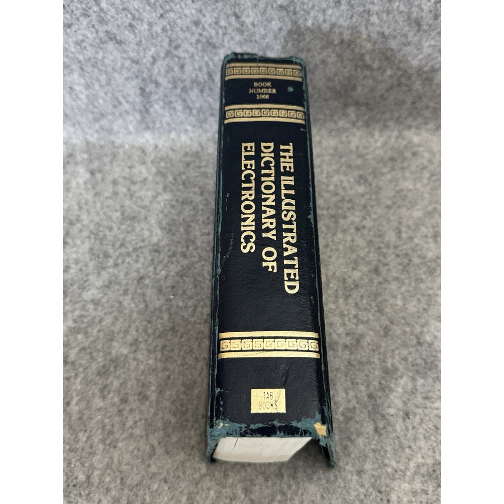 The Illustrated Dictionary of Electronics 1980 1st Ed HC Rufus P Turner