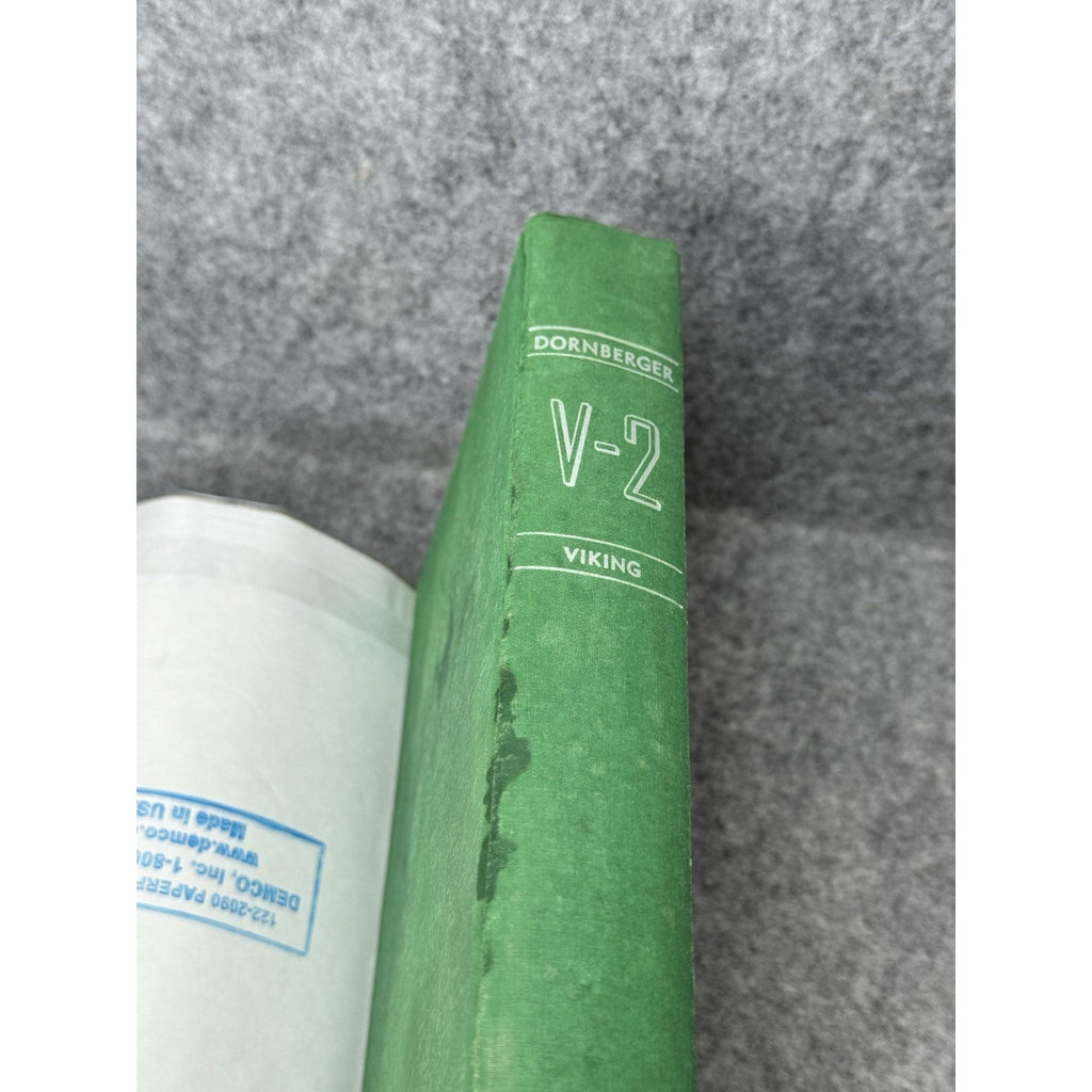 V-2 Walter Dornberger 1958 WWII German Rockets Peenemunde Hardcover Dust Jacket