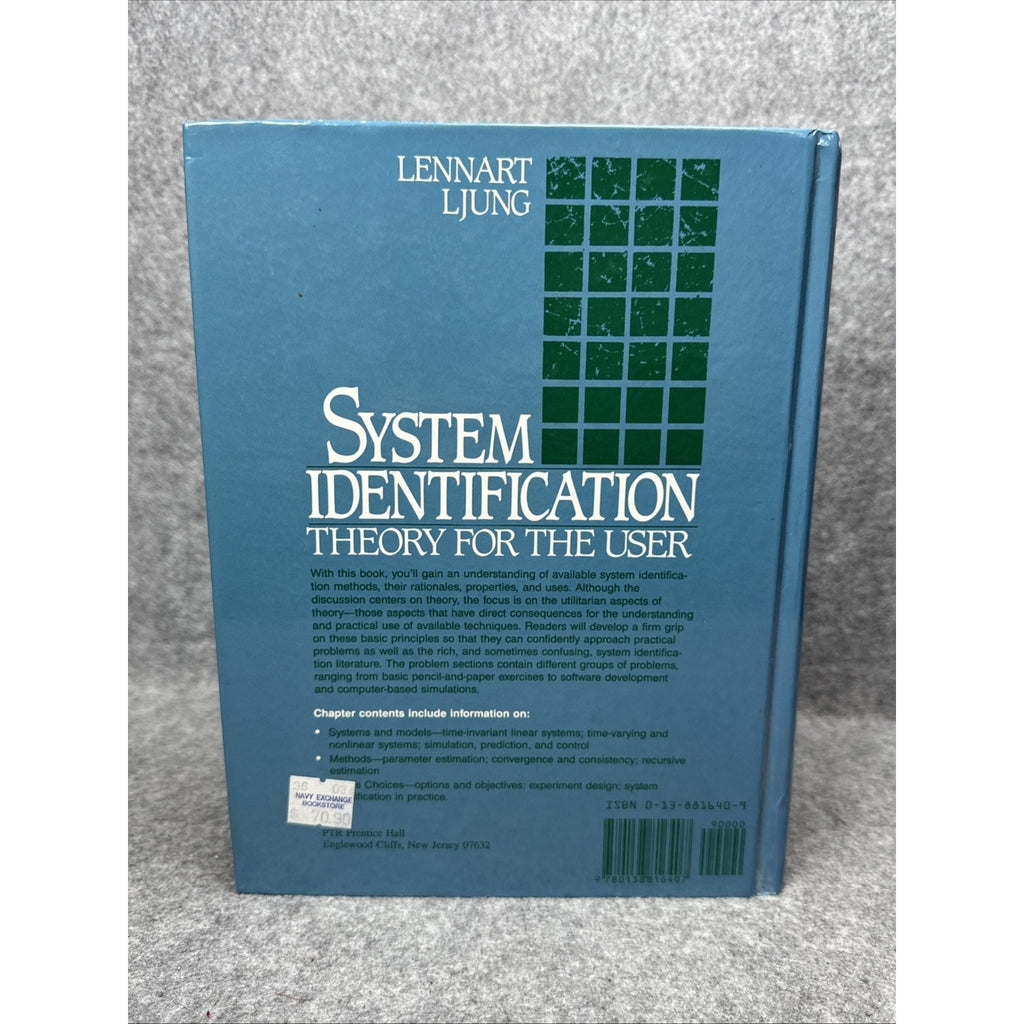 Prentice-Hall Information and System Sciences Ser.: System Identification :...