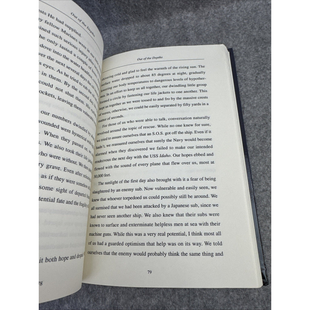 Out of the Depths by Edgar Harrell | Signed Hardcover (2005)