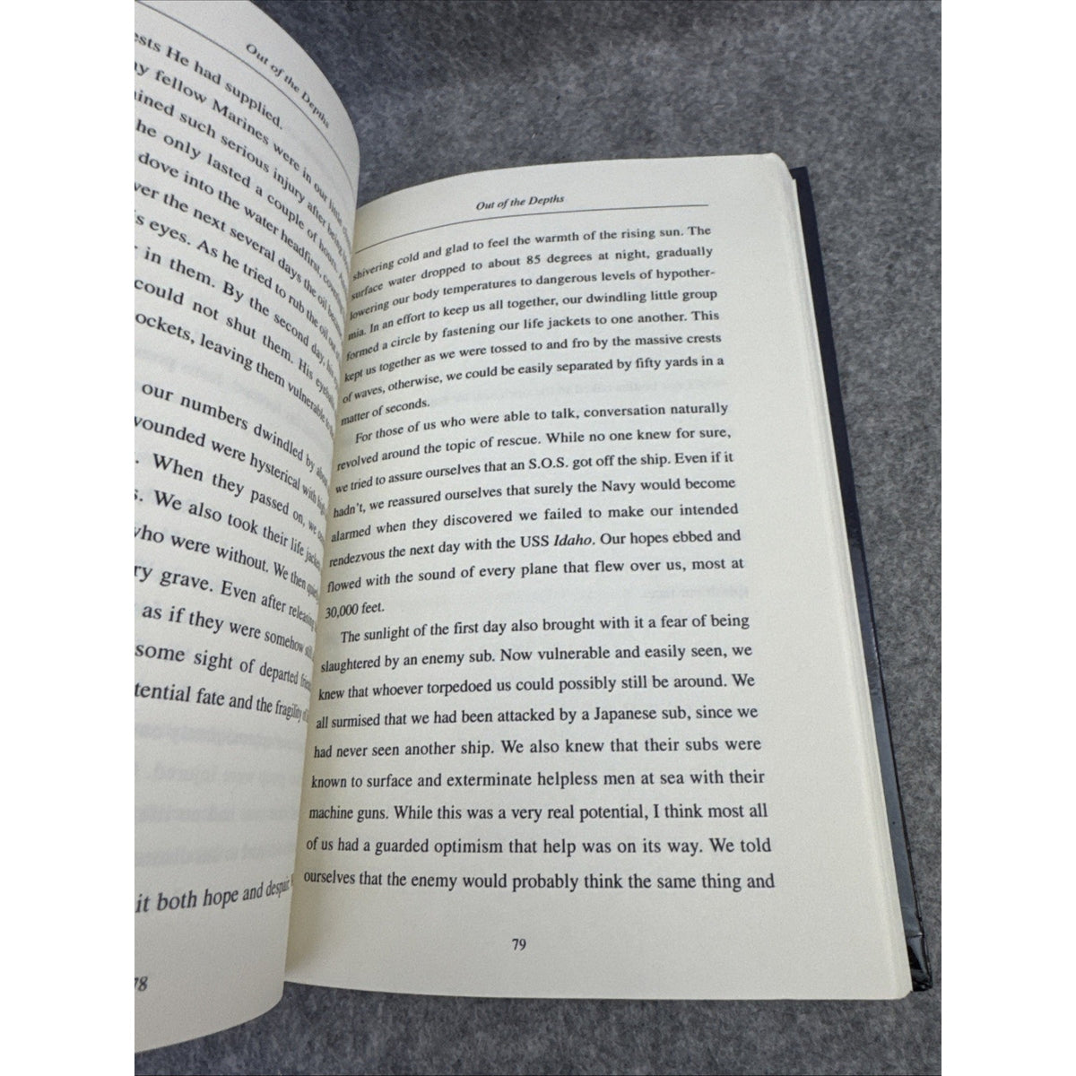 Out of the Depths by Edgar Harrell | Signed Hardcover (2005)