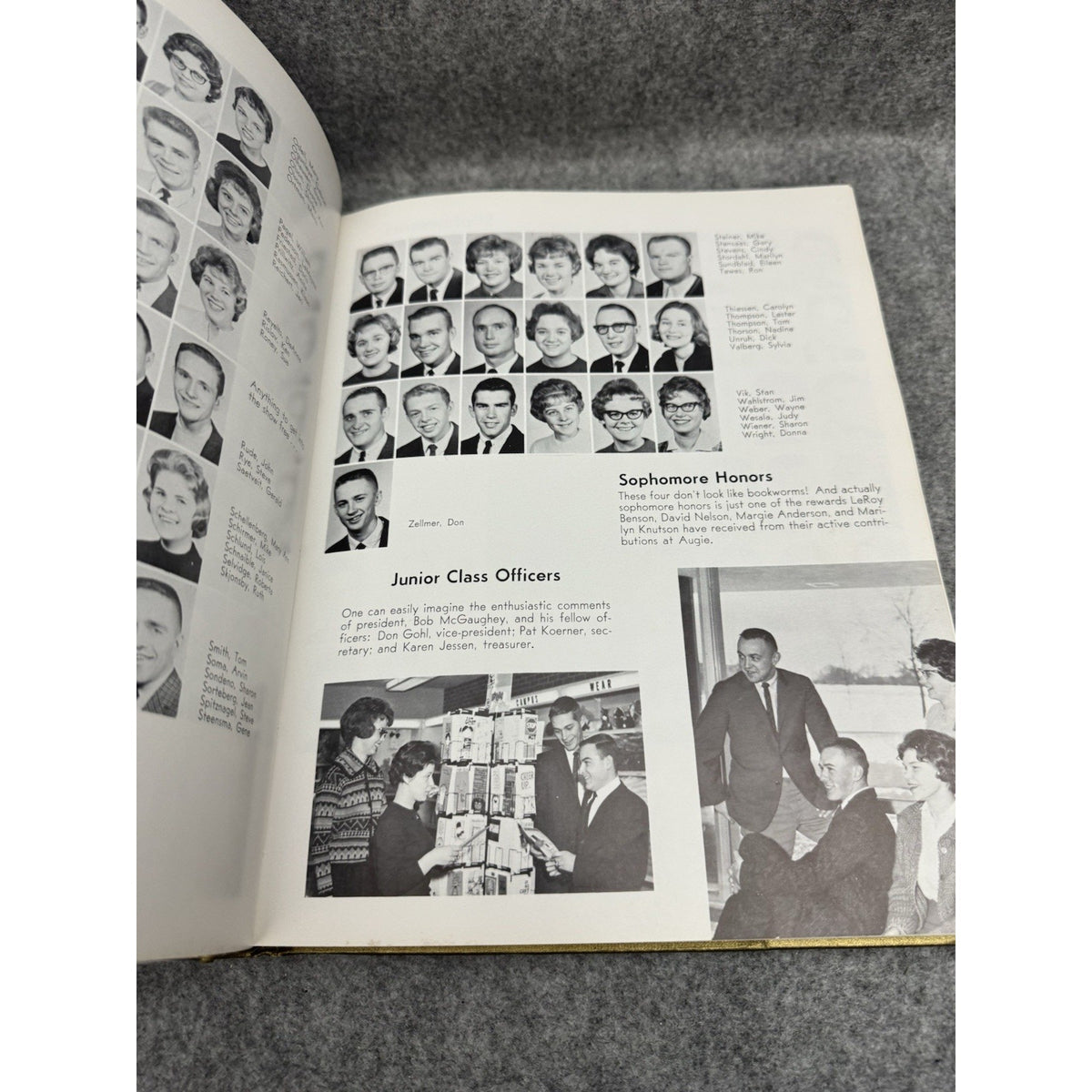 1962 Edda Augustana College Sioux Falls SD Yearbook Hardcover