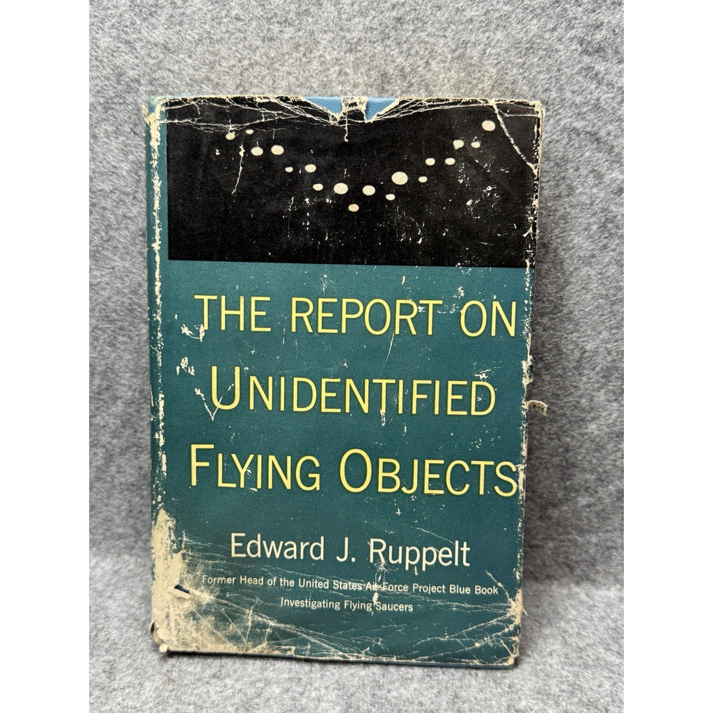 1956 Report on Unidentified Flying Objects Edward J Ruppelt HC w/DJ BCE