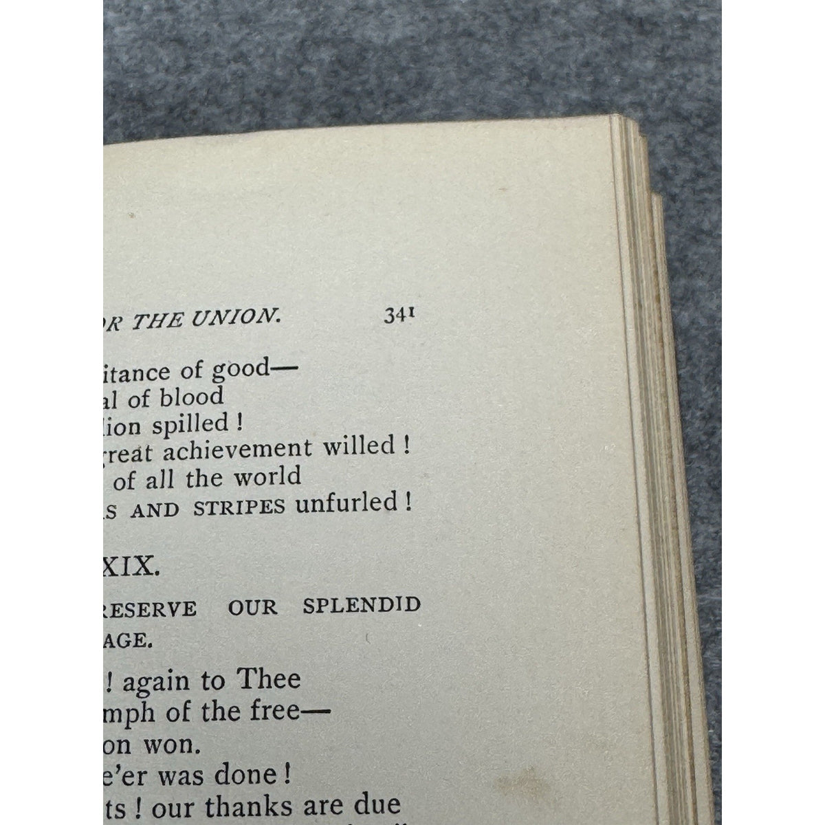 1899 War for the Union Kinahan Cornwallis Civil War Poetry 1st Edition