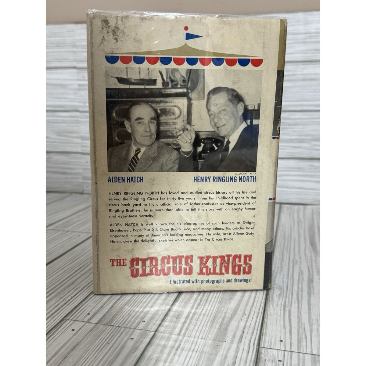 The Circus Kings Ringling Family Story 1960 1st Ed HC DJ + Inserts