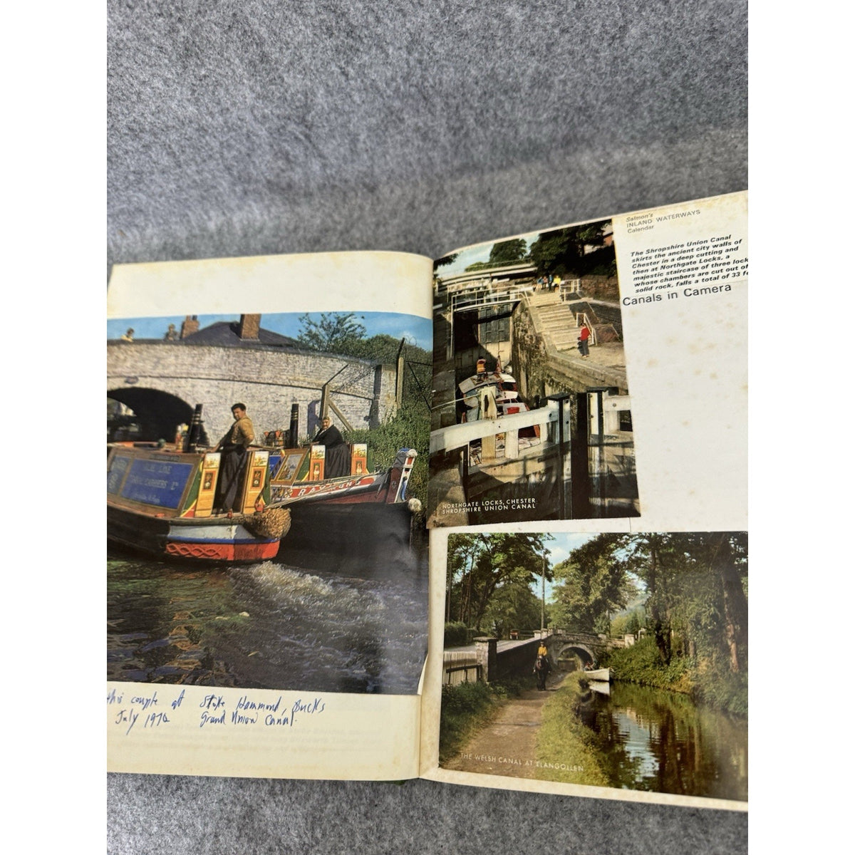 Canals In Camera John Gagg HC Ian Allan Inland Waterways Photo History