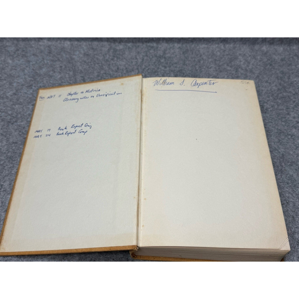 Understanding Poetry Brooks Warren 1964 Third Edition Hardcover Anthology