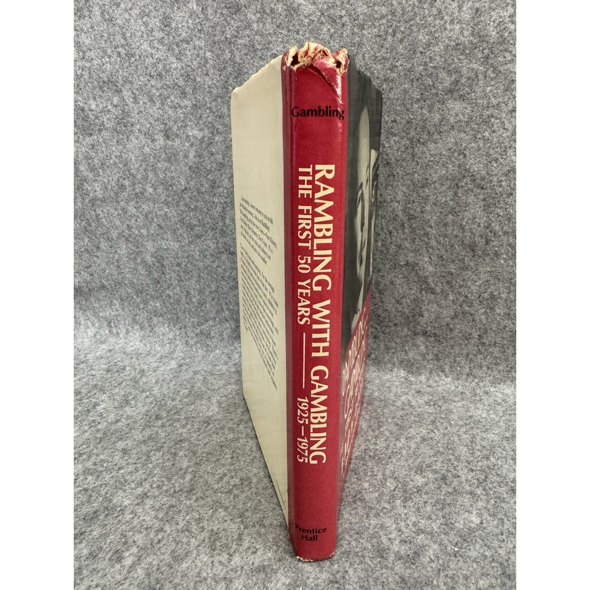 Signed Rambling With Gambling John Gambling 1972 HCDJ WOR Radio Memoir