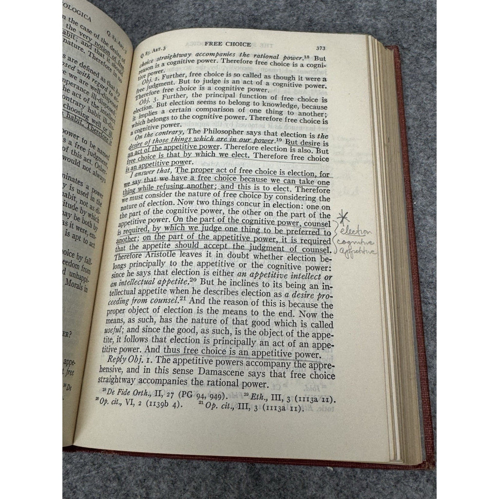 1948 Introduction to St Thomas Aquinas Anton Pegis First Modern Library Edition