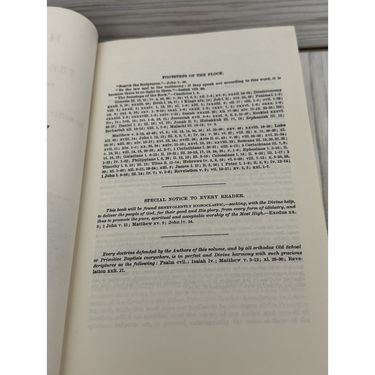 History of the Church of God 1886 Hassell 1973 Reprint HC Primitive Baptist