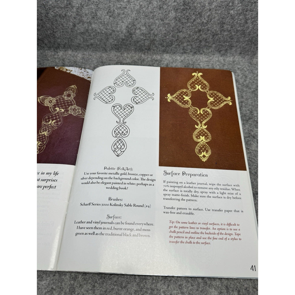 Linens & Lace Collection Vol 4 Arlene Linton 2008 Tole Painting Pattern Book