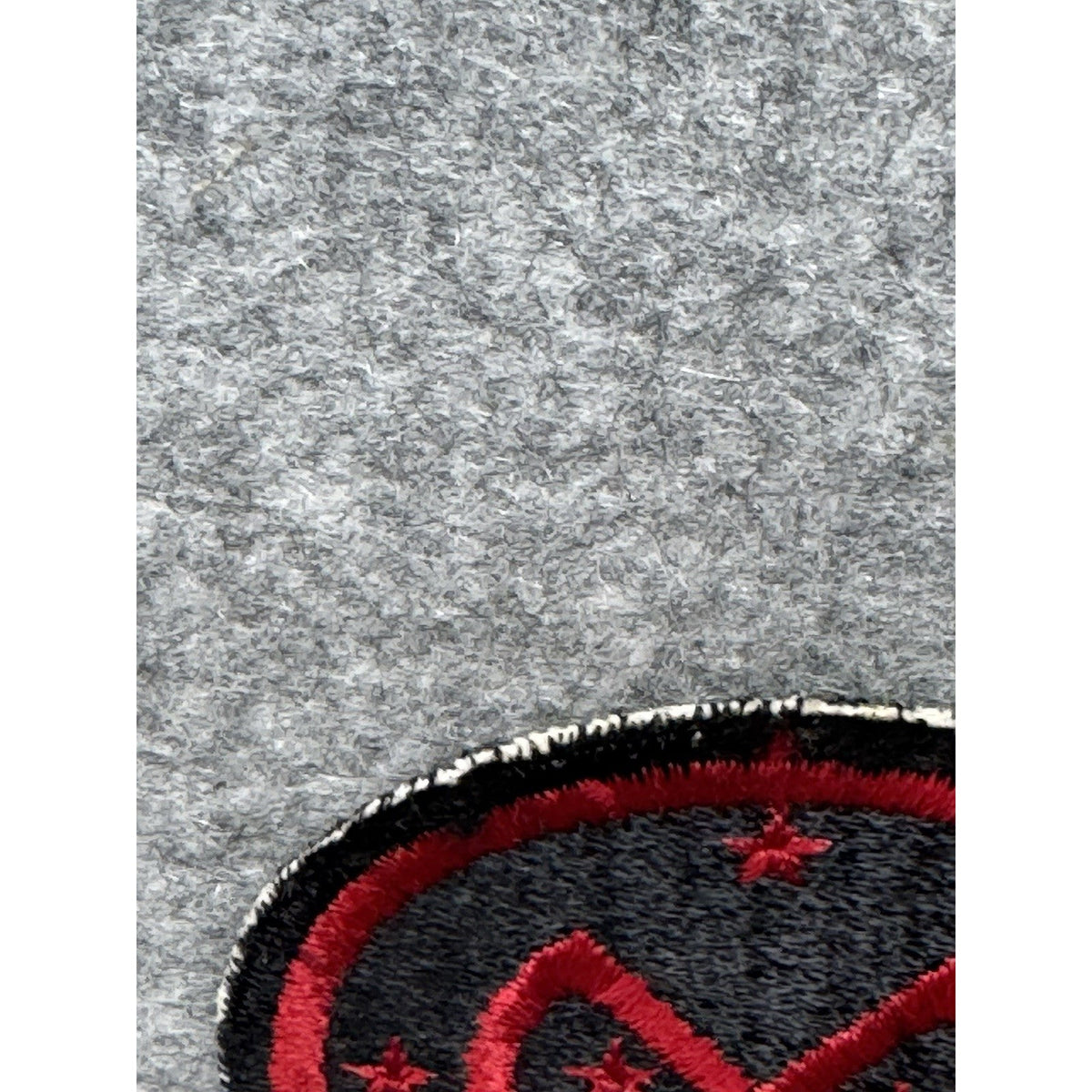 Vintage US Army 27th Infantry Division Patch New York Cut Edge White Back