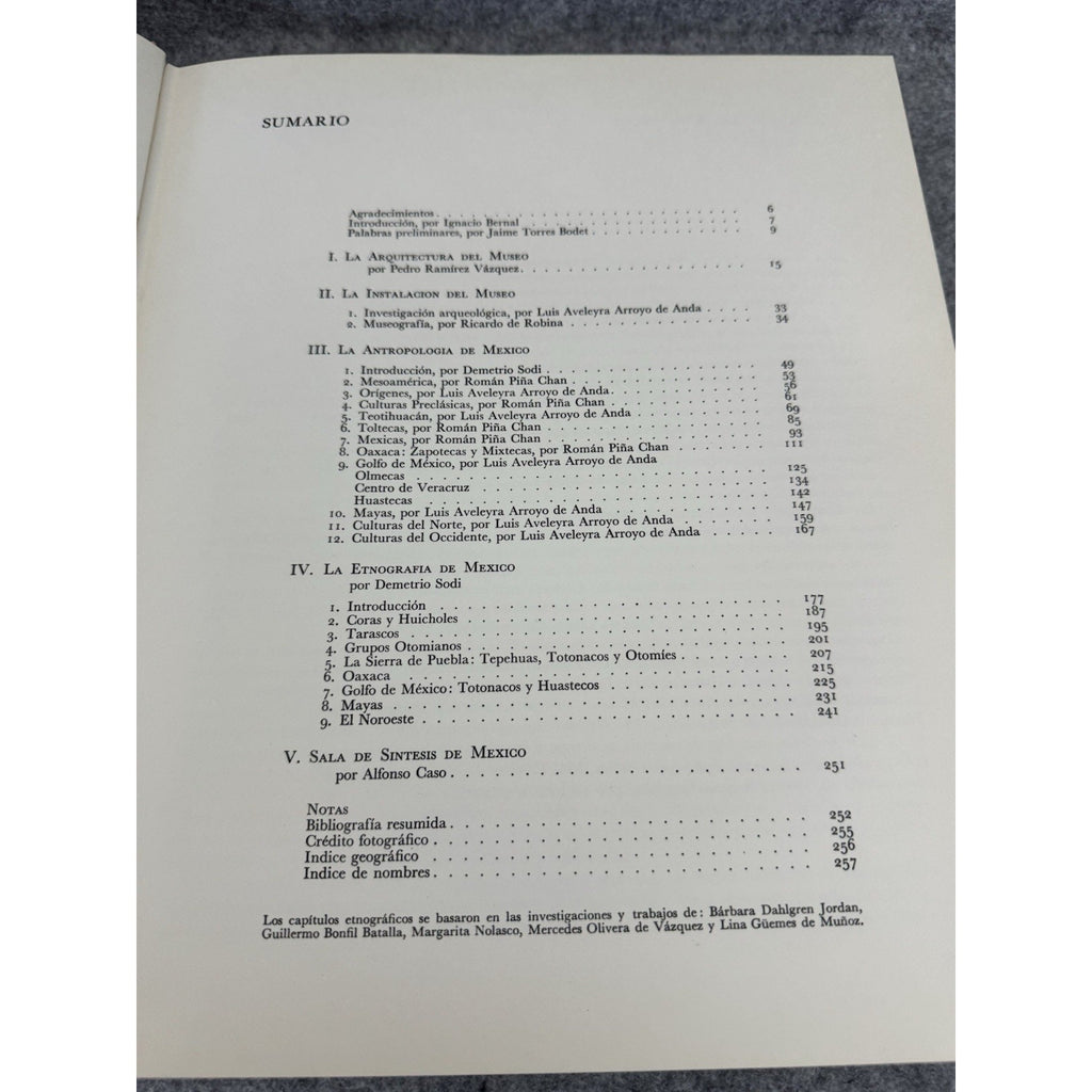 1968 El Museo Nacional de Antropologia HC Pedro Ramirez Vazquez 1st Ed