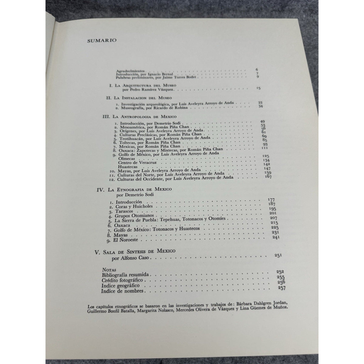 1968 El Museo Nacional de Antropologia HC Pedro Ramirez Vazquez 1st Ed