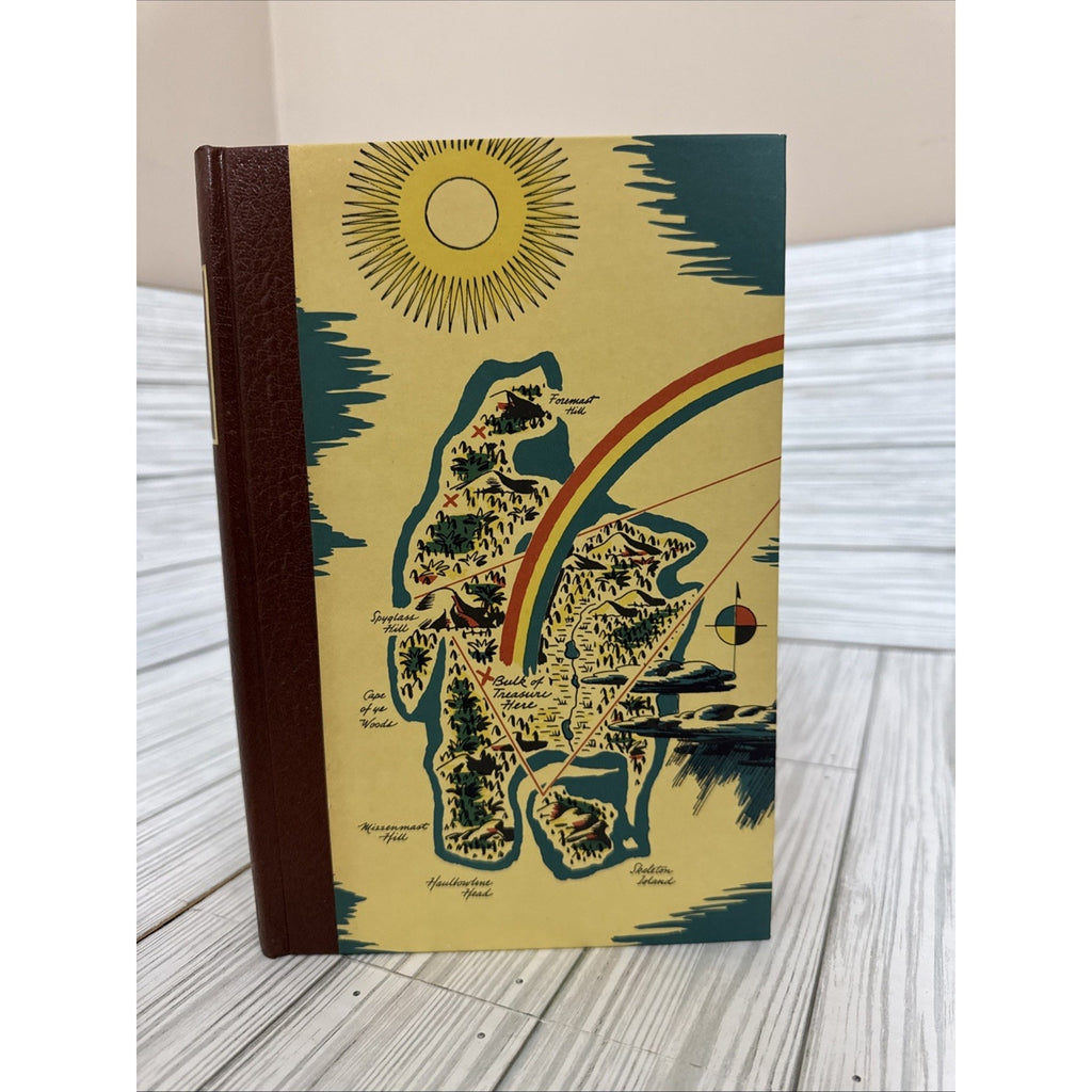 Treasure Island by Robert Louis Stevenson (1969) Heritage Press w/Case & Insert