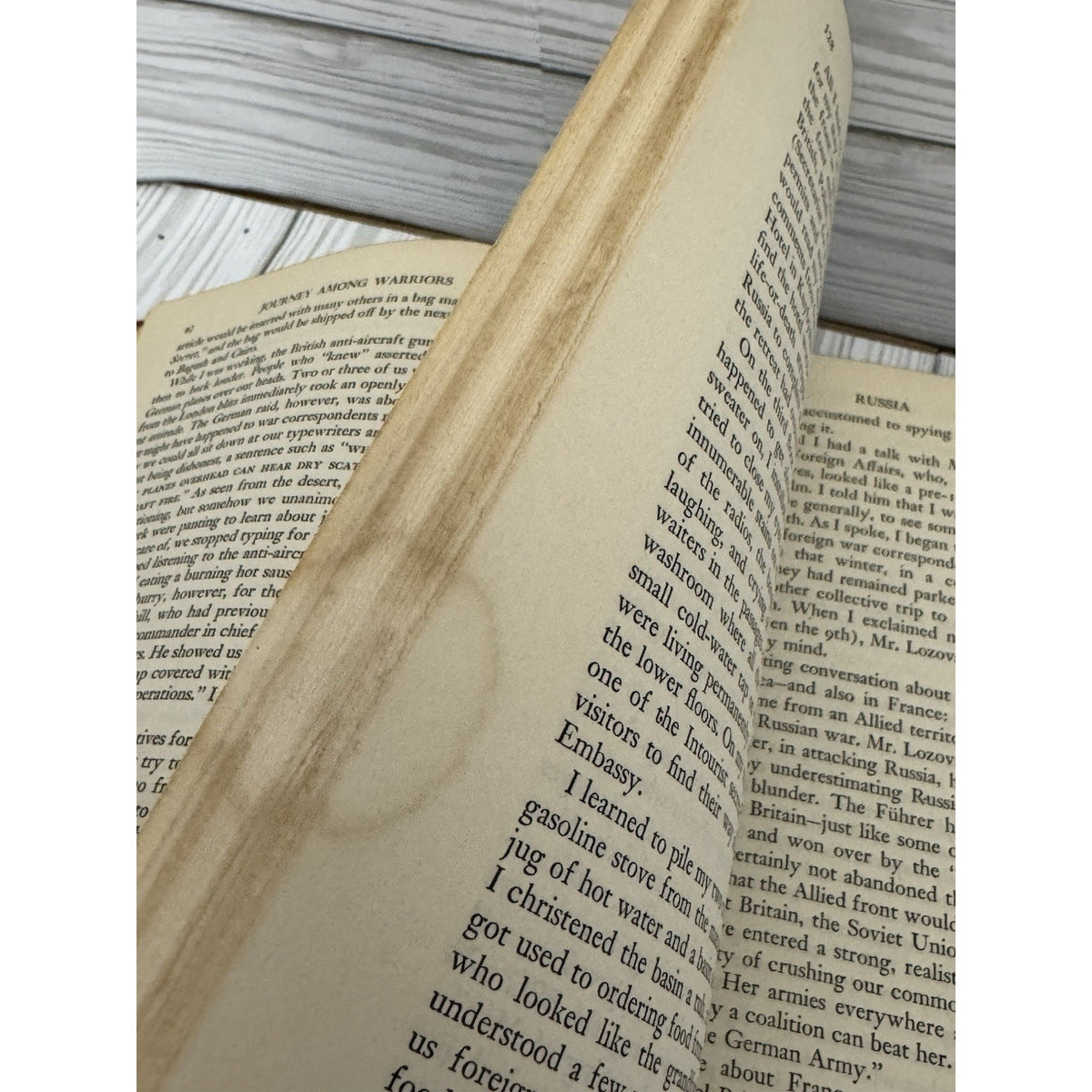 Journey Among Warriors Eve Curie 1943 First Edition Doubleday HC