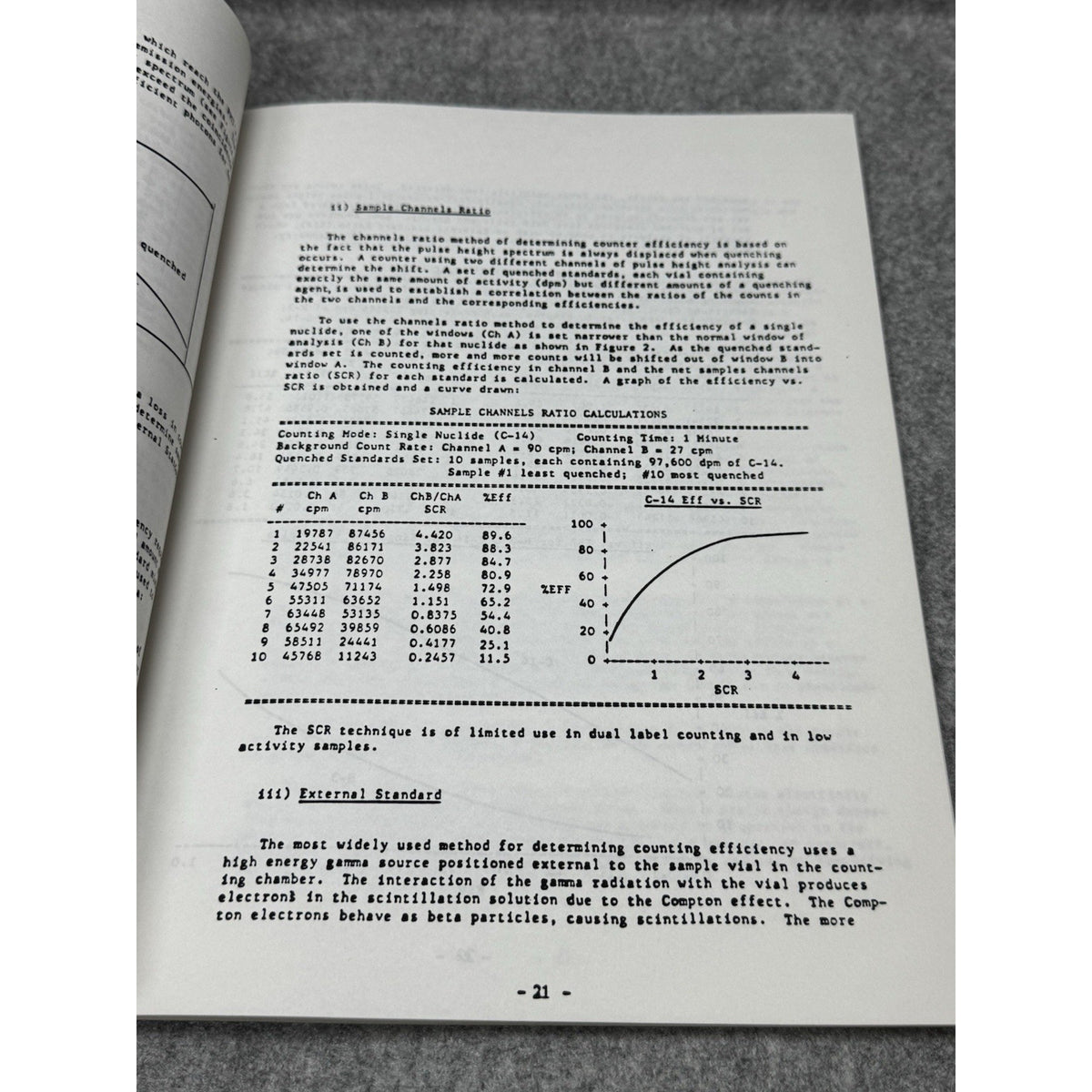 Vintage c1992 Radiation Safety Training Manual Nuclear Lab Health Physics