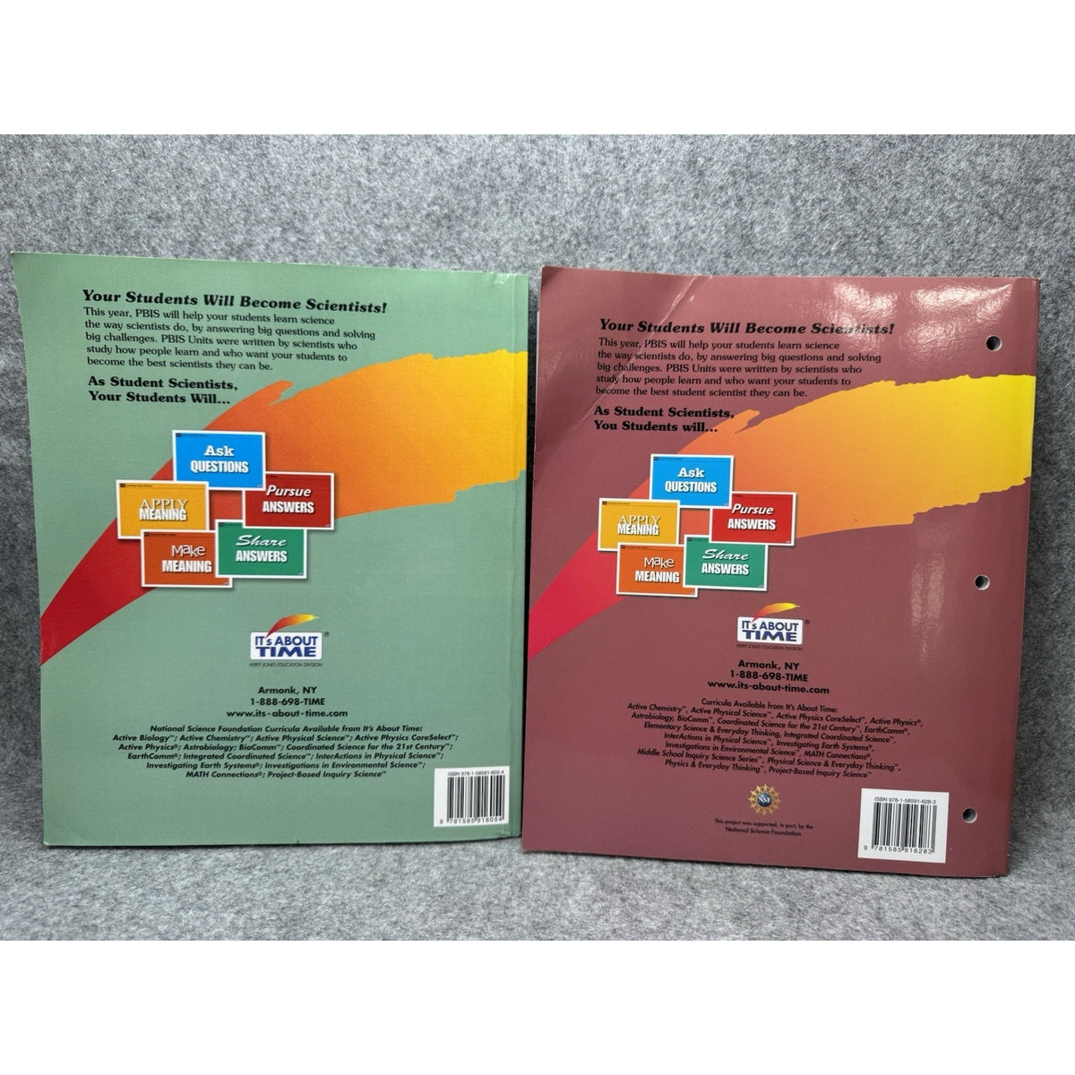 Project-Based Inquiry Science Teacher Planning Guides Lot PBIS 2008–2009