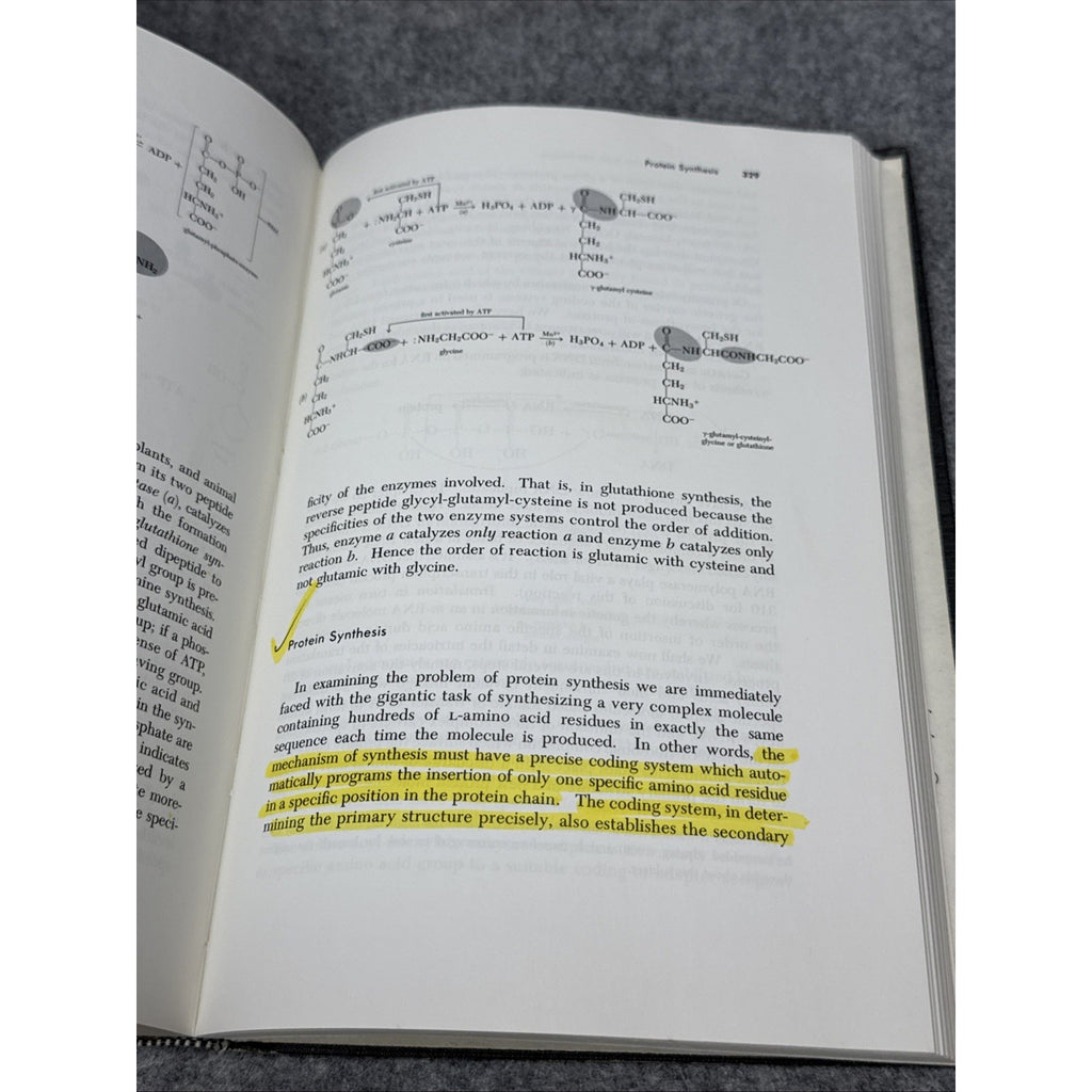 Outlines of Biochemistry 2nd Edition Conn & Stumpf 1967 HB 2nd Printing