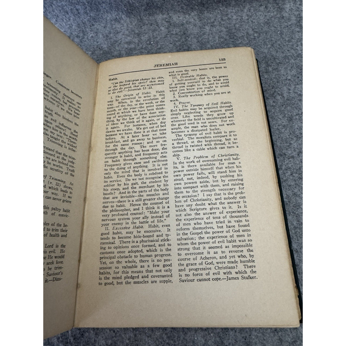 1923 Cyclopedia of Sermon Outlines Vol II Aquilla Webb Hardcover